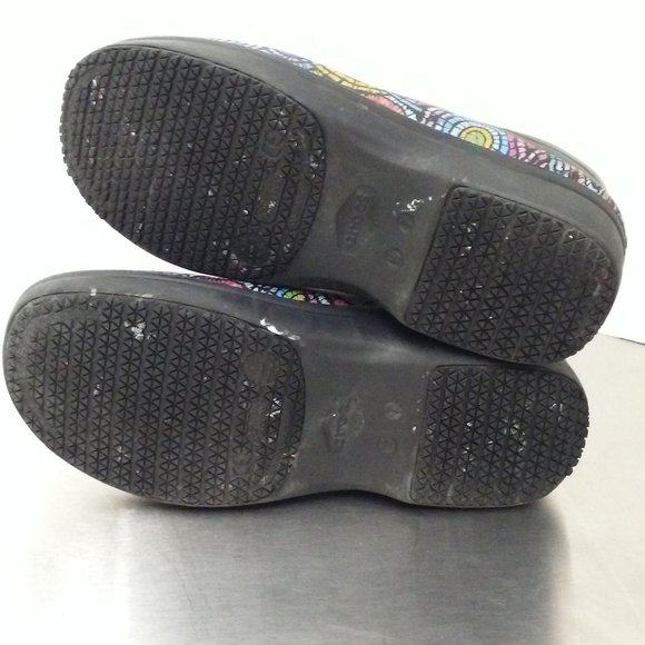 Crocs Neria Pro II Clogs Sz-W7 Graphic Circles - Picture 10 of 12